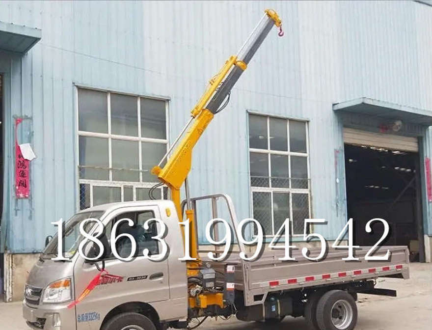 奉节县随车吊机全电动液压吊机12V24V1吨随车吊移动小型那里有随车吊机1吨电动吊机